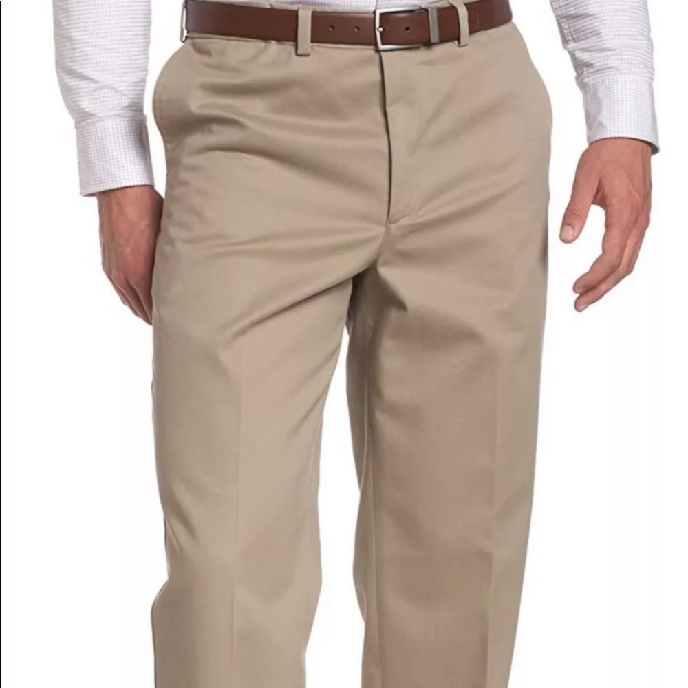 Men's Big & Tall Pleat Ultimate   Pant Size 52X32